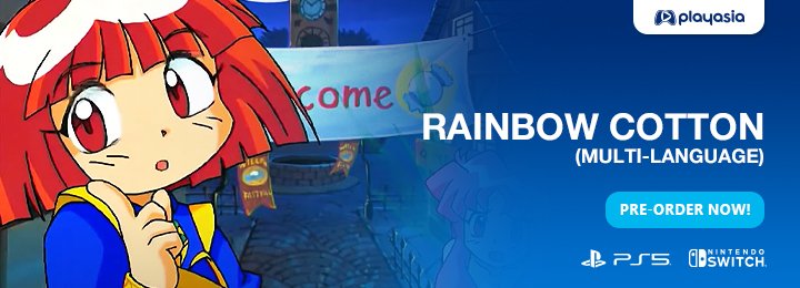 Rainbow Cotton, ININ Games, PlayStation 5, Nintendo Switch, Switch, PS5, gameplay, features, release date, price, trailer, screenshots, Japan