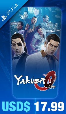 Yakuza 0 (PlayStation Hits) 
Sega