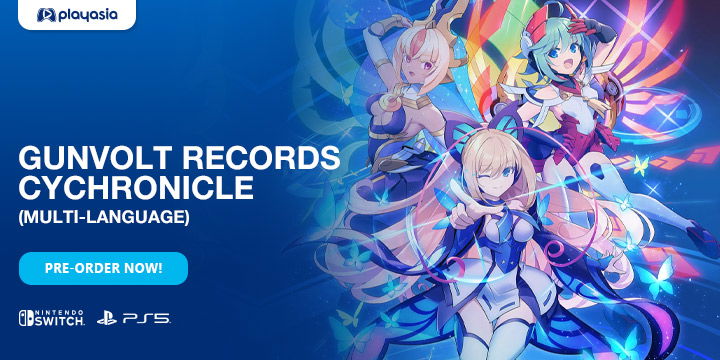 GUNVOLT RECORDS 電子軌録律 限定版 Switch (エビテン限定特典