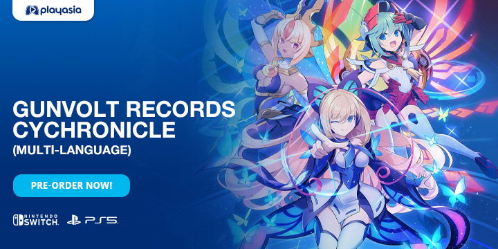 Gunvolt Records Cychronicle, Inti Creates, PS5, PlayStation 5, Switch, Nintendo Switch, Japan, gameplay, features, release date, price, trailer, screenshots, GUNVOLT RECORDS 電子軌録律 