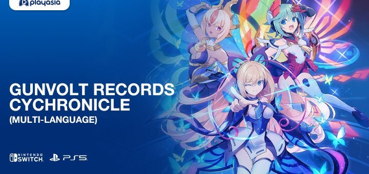 Gunvolt Records Cychronicle, Inti Creates, PS5, PlayStation 5, Switch, Nintendo Switch, Japan, gameplay, features, release date, price, trailer, screenshots, GUNVOLT RECORDS 電子軌録律