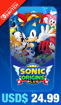 Sonic Origins Plus Sega