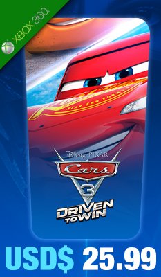 Cars 3: Driven to Win Warner Home Video Games