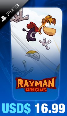 Rayman: Origins (Essentials) 
Ubisoft