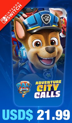 PAW Patrol The Movie: Adventure City Calls Outright Games