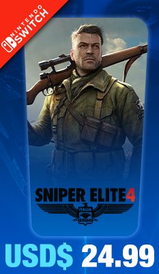 Sniper Elite 4 
Sold Out Sales & Marketing Ltd. (Sold Out)