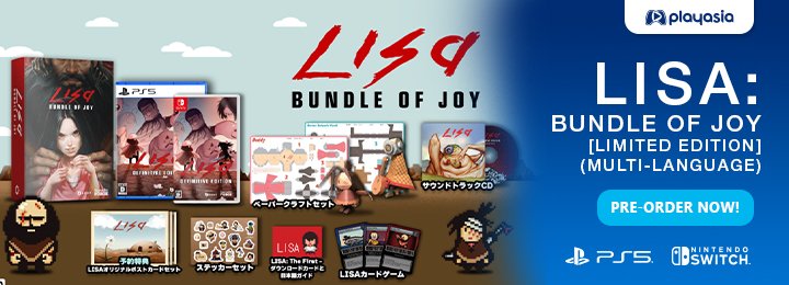 LISA: Definitive Edition, Lisa, LISA: Bundle of Joy, Nintendo Switch, Switch, PlayStation 5, PS5, multi-language, gameplay, Japan, features, release date, price, trailer, screenshots