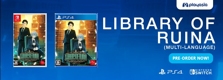 Library Of Ruina, Multi-language, PlayStation 4, PS4, Switch, Nintendo Switch, Japan, gameplay, features, release date, price, trailer, screenshots