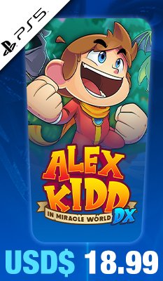 Alex Kidd in Miracle World DX 
Merge Games