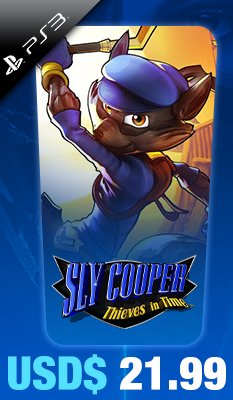 Sly Cooper: Thieves in Time Sony Computer Entertainment