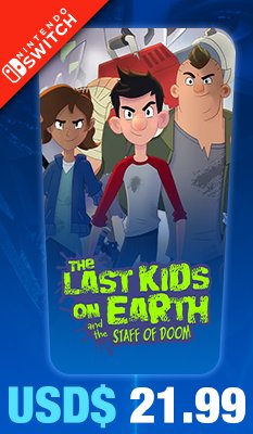 The Last Kids on Earth and the Staff of Doom Outright Games