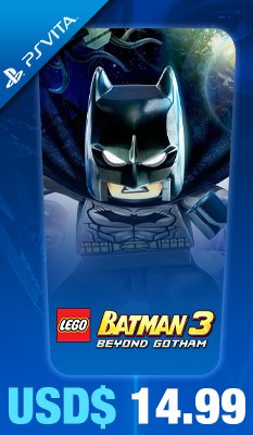 LEGO Batman 3: Beyond Gotham 
Warner Home Video Games