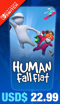 Human: Fall Flat [Anniversary Edition] 
Curve Digital