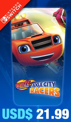 Blaze and the Monster Machines Axle City Racers 
Outright Games