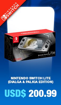 Nintendo Switch Lite (Dialga & Palkia Edition) Nintendo