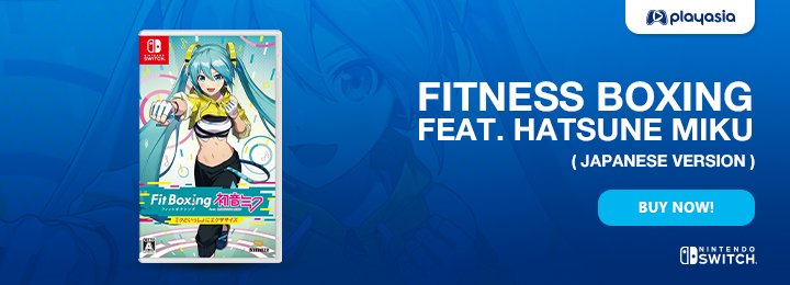 Fitness Boxing, Hatsune Miku, Fitness Boxing feat. Hatsune Miku: Isshoni Exercise, Imagineer, Nintendo Switch, Switch, Misc, Japan, gameplay, features, release date, price, trailer, screenshots, update, Asia