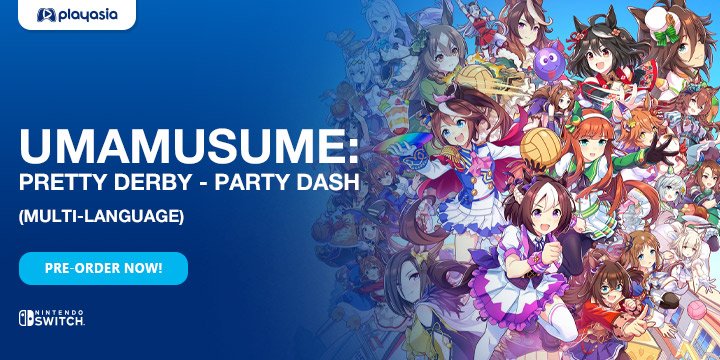 Umamusume: Pretty Derby - Party Dash, Nintendo Switch, Switch, Asia, Cygames, multi-language, gameplay, features, release date, price, trailer, screenshots 