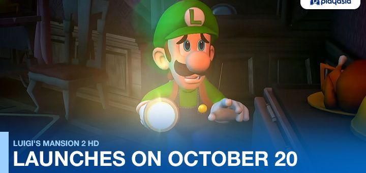 Luigi's Mansion 2 HD, Luigi's Mansion 2, Nintendo, Nintendo Switch, US, Europe, Japan, Asia, gameplay, features, release date, price, trailer, screenshots, update, overview trailer