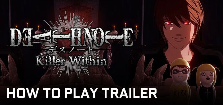 Death Note: Killer Within, PlayStation 4, PlayStation 5, PC, Steam, Bandai Namco, Grounding Inc., Death Note, update, gameplay trailer