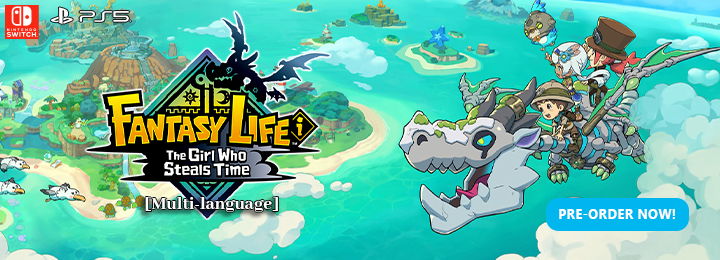 Fantasy Life i: The Girl Who Steals Time, Nintendo Switch, Switch, Japan, Asia, Level 5, gameplay, features, release date, price, trailer, screenshots, PS5, PlayStation 5