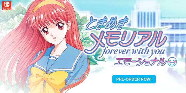 Tokimeki Memorial: forever with you Emotional, Nintendo Switch, Switch, ときめきメモリアル～forever with you～ エモーショナル, Tokimeki Memorial: forever with you, Japan, Konami, pre-order, gameplay, features, release date