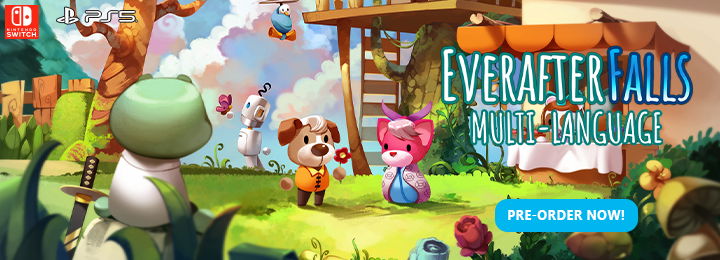 Everafter Falls, Nintendo Switch, Switch, Japan, Asia, PlayStation 5, PS5, Soft Source, multi-language, gameplay, features, release date, price, trailer, screenshots