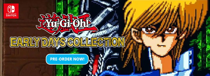 Yu-Gi-Oh! Early Days Collection, Nintendo Switch, Konami, Switch, US, Europe, Japan, Asia, pre-order, gameplay, features, release date, price, trailer, screenshots