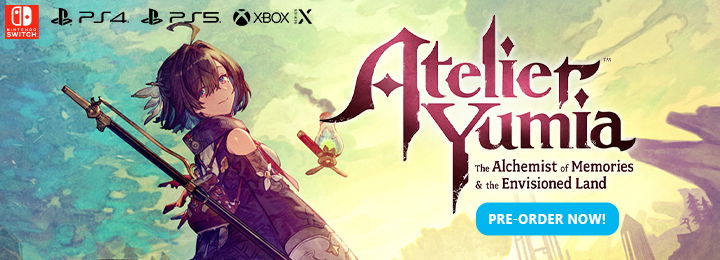 Atelier Yumia: The Alchemist of Memories & The Envisioned Land, Atelier, Nintendo Switch, PlayStation 5, PlayStation 4, Xbox Series, PS5, PS4, Switch, XSX, US, Japan, Asia, gameplay, features, release date, price, trailer, screenshots, update, Tales of Graces f Remastered, DLC