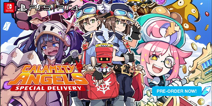 Calamity Angels: Special Delivery, PlayStation 5, Switch, Nintendo Switch, PS5, US, Japan, Idea Factory, pre-order, standard, limited, PS4, PlayStation 4