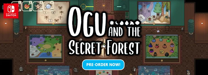 Ogu and the Secret Forest, Justdan,  SHINSEGAE I&C INC., Asia, Japan, Nintendo Switch, Switch, gameplay, features, release date, price, screenshots, standard, deluxe