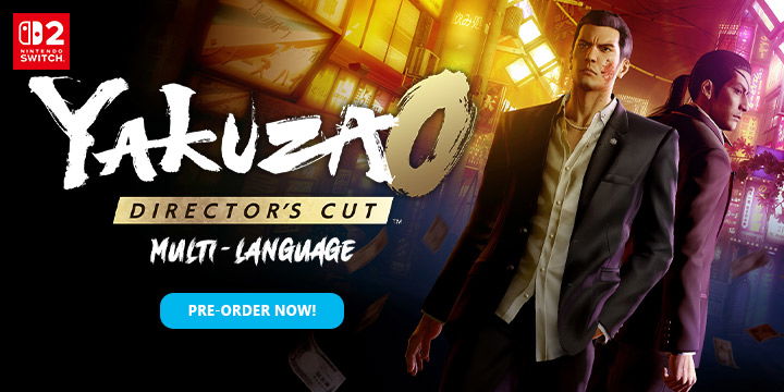 Yakuza 0: Director's Cut, Yakuza, Yakuza 0, Ryu ga Gotoku Zero: Chikai no Basho, 龍が如く０ 誓いの場所 Director's Cut, Ryu ga Gotoku Zero, Nintendo Switch 2, NSW2, Switch 2, Japan, Sega, gameplay, features, release date, price, trailer, screenshots, multi-language