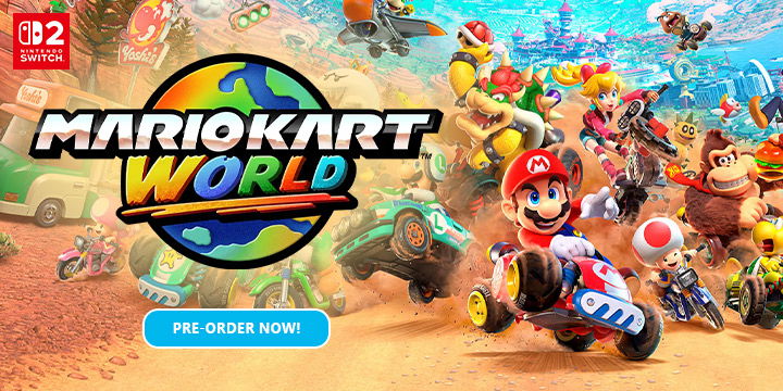 
Mario Kart World, Mario Kart, Mario, Nintendo, Nintendo Switch 2, Switch 2, NSW 2, Asia, Game Cart, pre-order