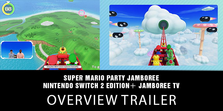  Super Mario Party Jamboree, Super Mario Party Jamboree: Nintendo Switch 2 Edition + Jamboree TV, Jamboree TV, Europe, NSW2, Switch 2, Nintendo Switch 2, overview trailer, features, screenshots