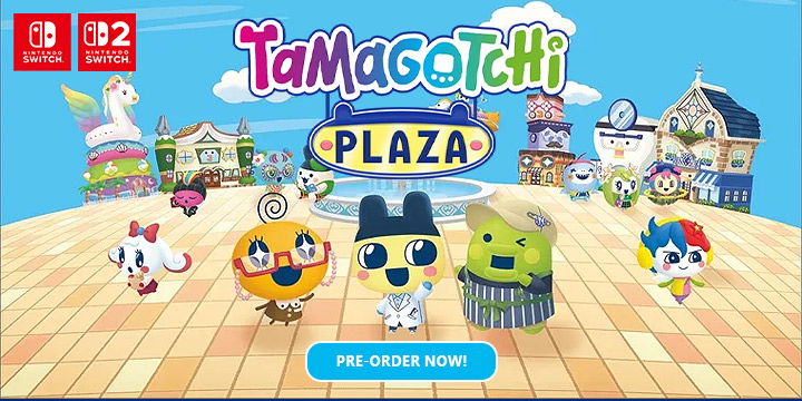 Tamagotchi Plaza, Tamagotchi, Nintendo Switch 2, Nintendo Switch, Switch, Switch 2, NSW, NSW2, Europe, Japan, Asia, Bandai Namco, gameplay, features, release date, price, trailer, screenshots