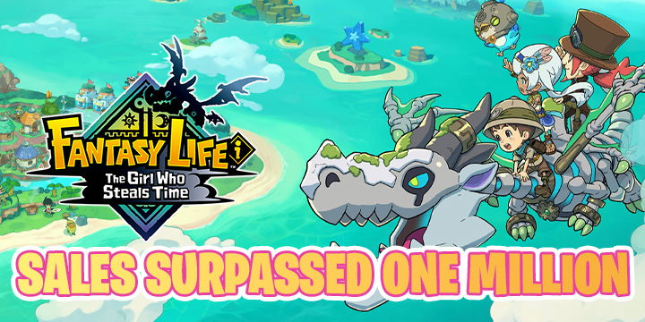 Fantasy Life i: The Girl Who Steals Time, Nintendo Switch, Switch, Japan, Asia, Level 5, gameplay, features, release date, price, trailer, screenshots, update, sales, PlayStation 5, PS5
