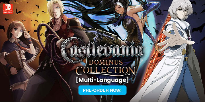Castlevania Dominus Collection 新品未開封 Castlevania Dominus Collection Has A Physical Version At Limited