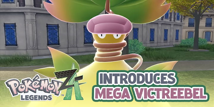 Pokemon Legends Z-A, Pokemon, The Pokemon Company, Nintendo, Nintendo Switch, Switch, Switch 2, NSW2, NSW, Nintendo Switch 2, release date, Mega Victreebel