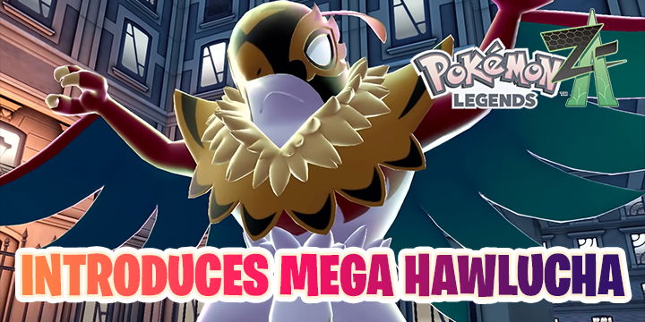 Pokemon Legends Z-A, Pokemon, The Pokemon Company, Nintendo, Nintendo Switch, Switch, Switch 2, NSW2, NSW, Nintendo Switch 2, release date, Mega Hawlucha
