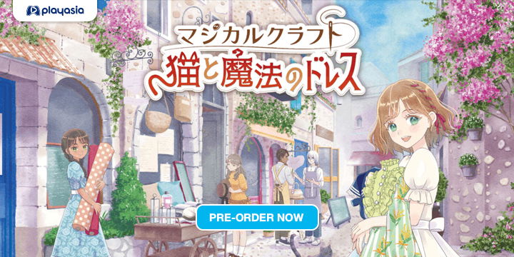 Nintendo Switch 【Michelle ディップアート作家】 Magical Craft: Neko to Mahou no Dress – Nintendo Switch Gameplay