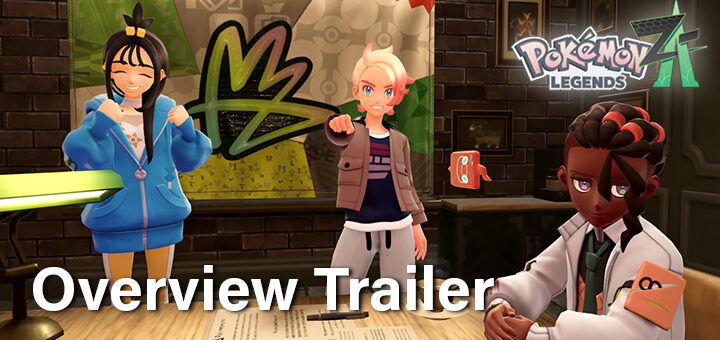 Pokemon Legends Z-A, Pokemon, The Pokemon Company, Nintendo, Nintendo Switch, Switch, Switch 2, NSW2, NSW, Nintendo Switch 2, release date, overview trailer
