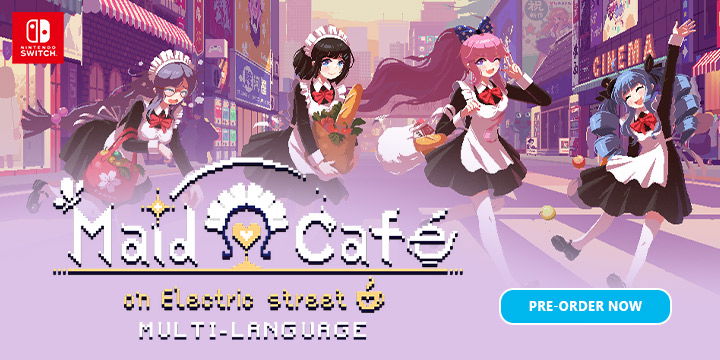 Maid Cafe at Electric Street, Nintendo Switch, Switch, Japan, multi-language, PLAYISM, pre-order