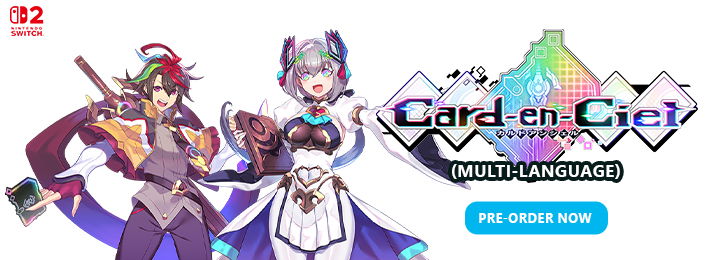 Card-en-Ciel, Nintendo Switch 2, NSW2, Card-en-Ciel Nintendo Switch 2 Edition, Inti Creates, Japan, pre-order, multi-language