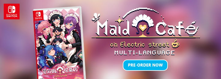 Maid Cafe at Electric Street, Nintendo Switch, Switch, Japan, multi-language, PLAYISM, pre-order