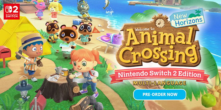 Animal Crossing: New Horizons Nintendo Switch 2 Edition Physical ...