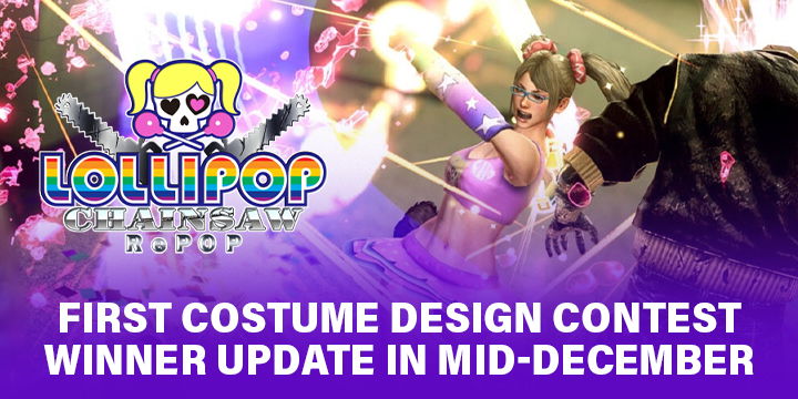 Lollipop Chainsaw RePOP First Costume Design Contest Winner Update