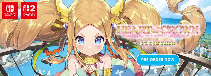 Heart of Crown, multi-bahasa, PLAYISM, pre-order, Nintendo Switch, Switch, NSW