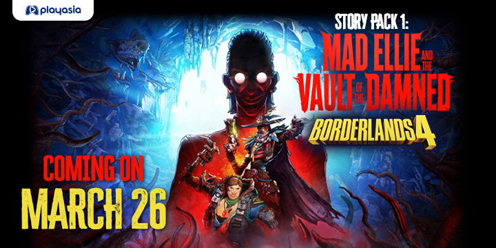 Borderlands 4, Borderlands, PlayStation 5, Xbox Series X, US, Europe, Japan, Asia, PS5, XSX, gameplay, features, release date, price, trailer, screenshots, DLC, Story Pack 1: Mad Ellie and the Vault of the Damned, Story Pack 1, ad Ellie and the Vault of the Damned