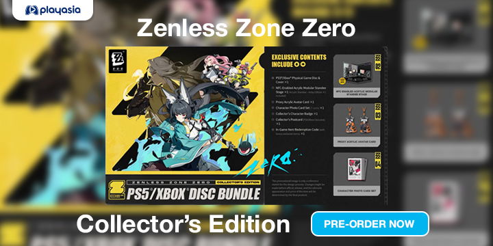 Zenless Zone Zero, Collector's Edition, PM Studios, US, pre-order, Zenless Zone 0, PS5 Disk Bundle: Zenless Zone Zero Collector's Edition