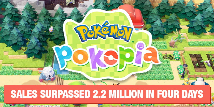 Pokemon Pokopia, Pokemon, Nintendo, Nintendo Switch 2, Switch 2, NSW2, Japan, multi-language, pre-order, US, Europe, Asia, sales