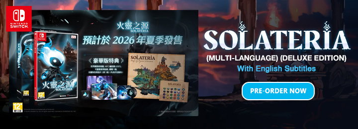Solateria, Asia, multi-language, Nintendo Switch, Switch, pre-order
